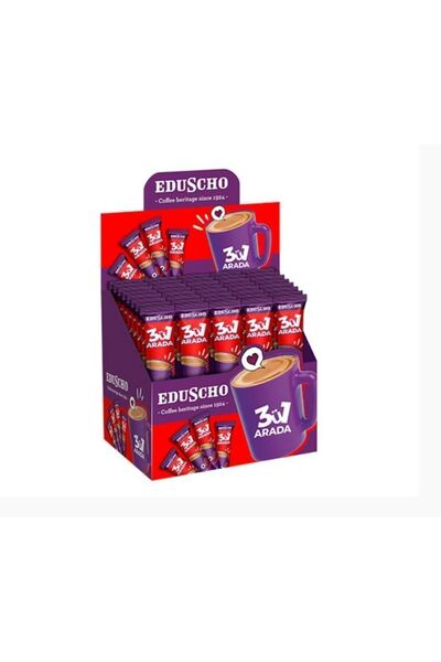 Eduscho 3'ü 1 Arada Hazır Kahve, 40 x 17,5 g