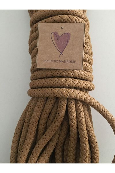 Makromİps Macrame Ipi10 mt - Πολυεστερική κούνια, κορδόνι, καλάθι Supla, σχοινί πολλαπλών χρήσεων