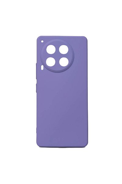 AQUA AKSESUAR جراب متوافق مع هاتف Tecno Camon 30 مع غطاء سيليكون مرن ناعم وملون لحماية الكاميرا