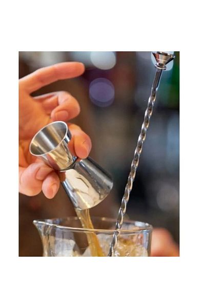 adin tasarım Bartender Jigger Set - 4-Piece 2.5/5 Cl + 3/4.5 + 2/4 Cl + 1.5/3 Cl Cocktail Scale