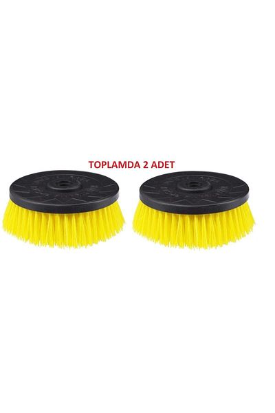 DOGUSTORE 2 Pieces Nativity Quality Carpet Washing Roller Brush - Motorized Scythe, Spiral 17 Cm