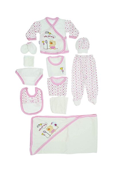 Daisy Mother's Lamb Daisy Mini Baby Girl 11 Piece Hospital Discharge Set