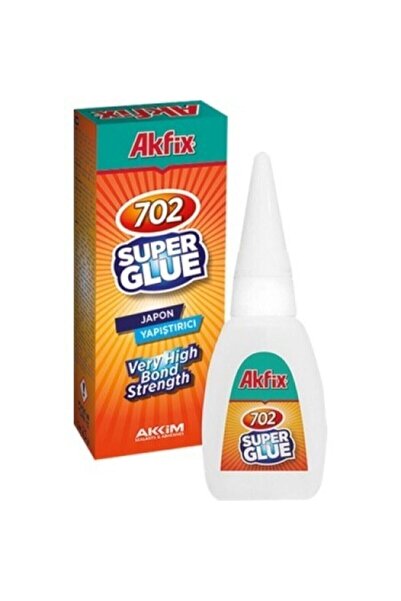 Akfix 702 Süper Japon Hızlı Yapıştırıcı 25gr/
