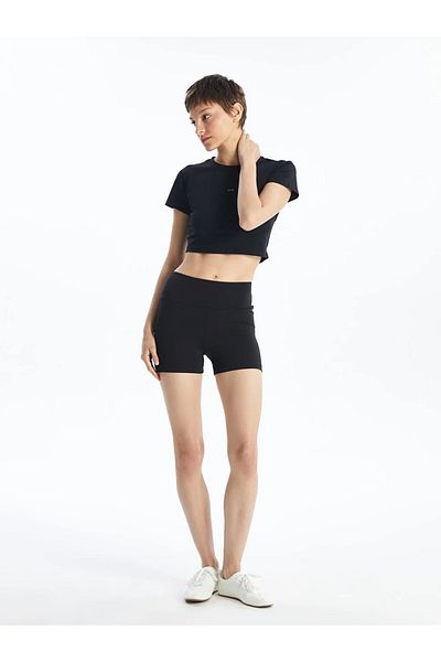 LC Waikiki LCW Vision Pantaloni scurți pentru femei cu talie elastică