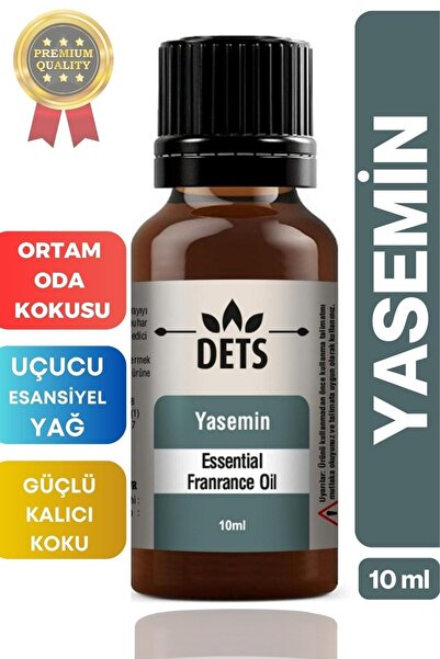 Dets Yasemin Uçucu Yağ Buhurdanlık Yağı Difüzör Esansı Oda Kokusu Esansı Hava...