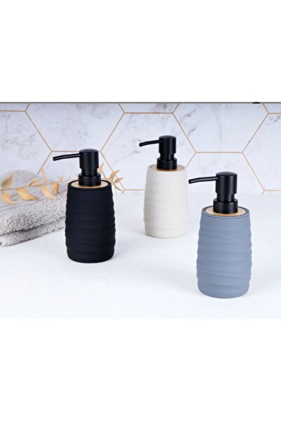 AROW Dozator de săpun lichid cu detalii din bambus acrilic