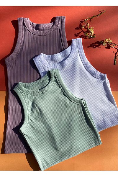 VicTroy 3 Pieces Black, White and Dried Rose Colored Halter Collar Rescue Shirt Athlete - 64v63