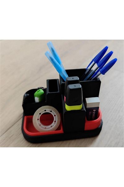 GENCAX Pen Holder - Modular Desk Organizer
