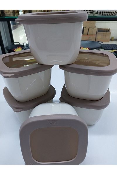 VİP AHMET Beach Storage Container 6×550 Ml