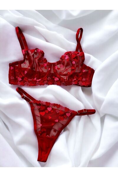 Mark Bells Dantelli bralet takım