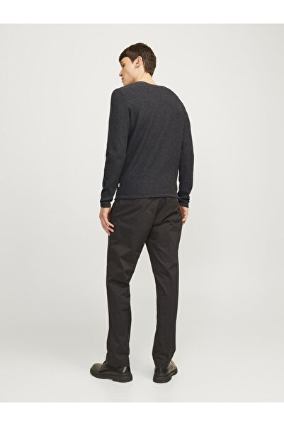 Jack & Jones Rundhals and Strickpullover Rundhals and Einfarbig Strickpullover