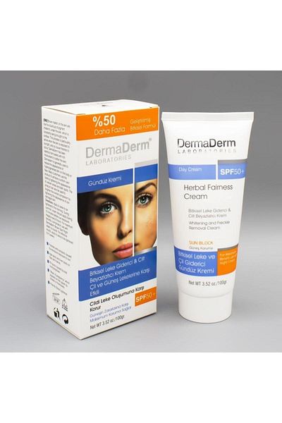 DermaDerm Herbal Whitening Day Cream 100Gr