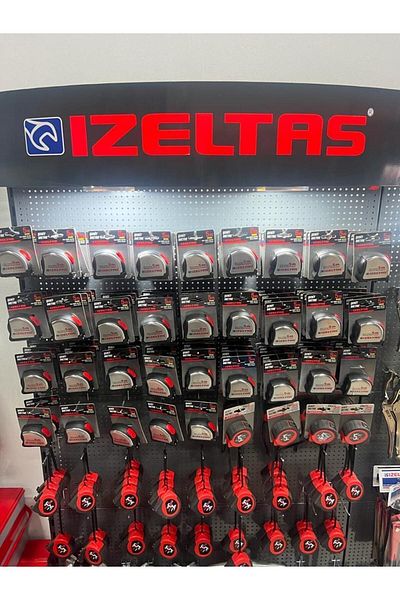İzeltaş Chrome Tape Measure 5 Mt