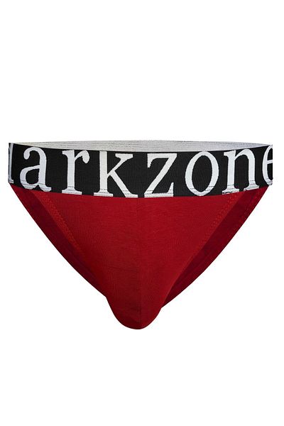 darkzone Men's Red Waist Banded Cotton Slip