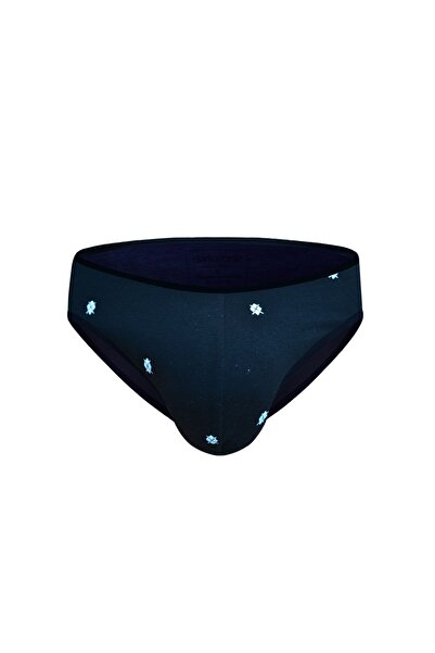 darkzone Чоловічі слипони з еластичним матеріалом та візерунком, темно-сині