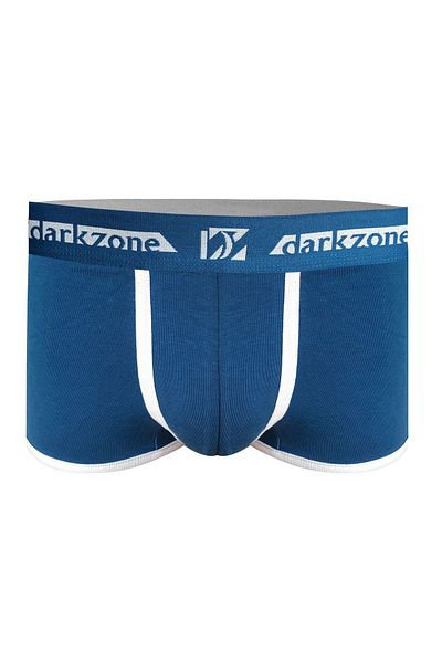 darkzone Ανδρικό κοντό μπόξερ White Piping Saks