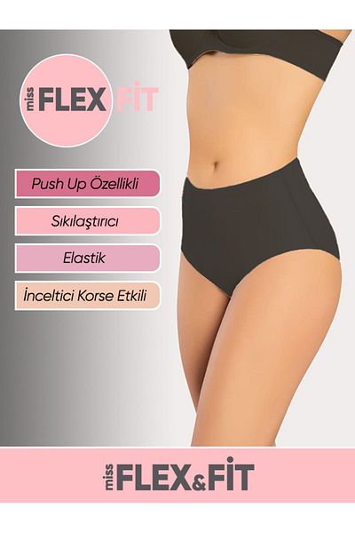 MissFlex Fit Laser Cut High Waist Silicone Slip