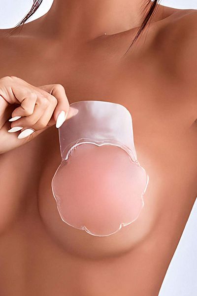 GECELİKS Silicon Floral A Sutien adeziv cu efect Push Up de calitate