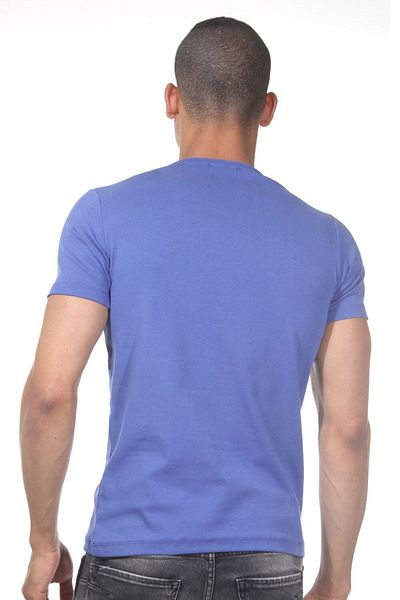 darkzone Ανδρικό μπλουζάκι V-Neck Basic Saks