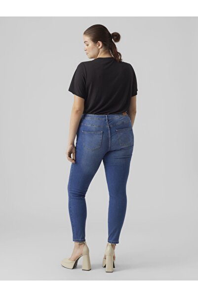 Veromoda Curve Kot Vmcfanya Orta Bel Slim Fit Kot