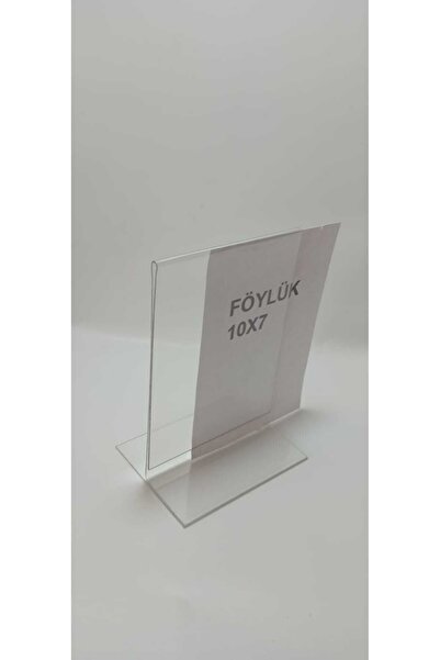 ETİKETLİK FİYATLIK A7 Kt Type Plastic Unbreakable Label Holder (10 X 7cm)Kt 1...