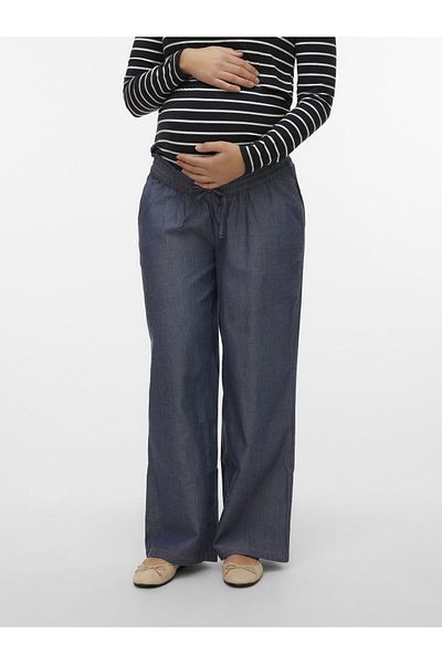 Mama Licious Hose mit weitem Beinschnitt MLNATALIA WIDE WO PANTS