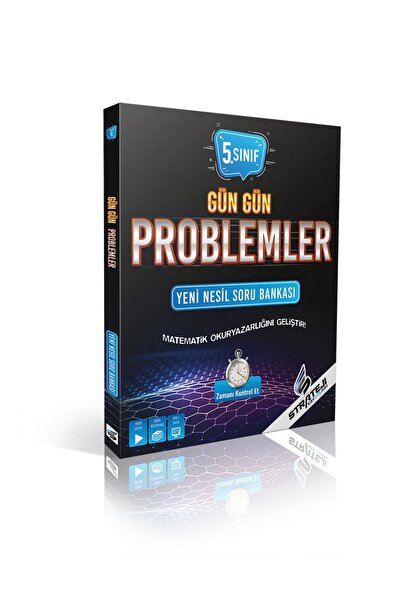 Strateji Yayınları Strateji 5.Sınıf Gün Gün Problemler Soru Bankası