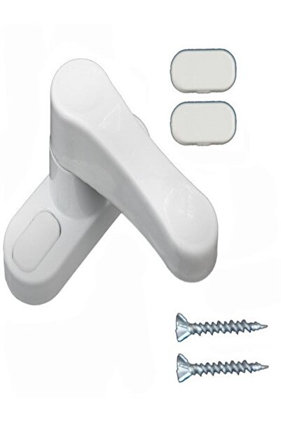 Kupa قفل أمان PVC (قفل أمان للأطفال) أبيض