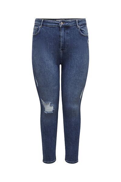 Only Carmakoma Skinny Jeans „Carmila“ Hohe Taille, Skinny Fit Jeans