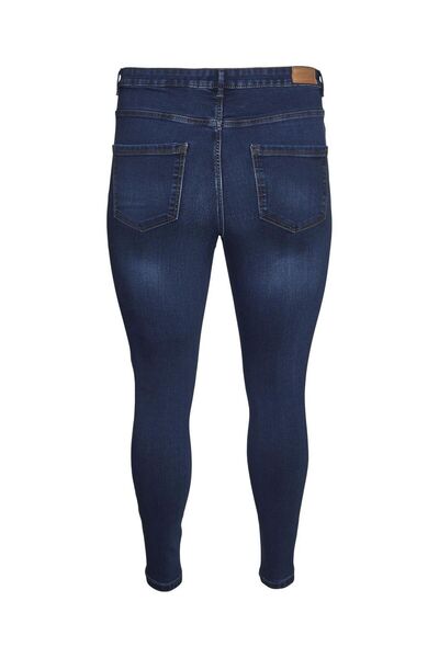 Veromoda Curve Skinny Jeans Vmsophia Hohe Taille Slim Fit Jeans