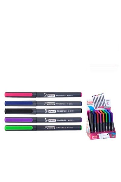 Mikro Fineliner M-2028 Felt Tip Pen 5 Colors Set