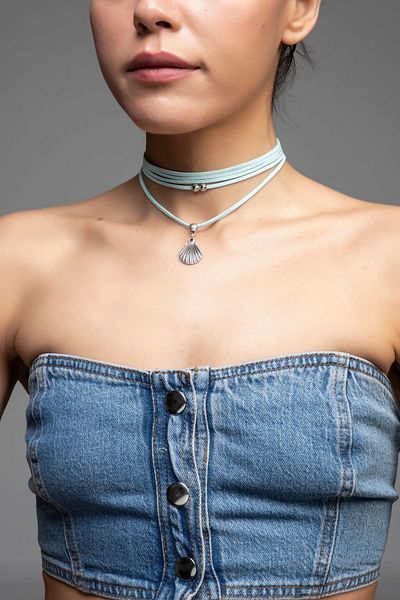 DENİZ TASARIM Suede Necklace