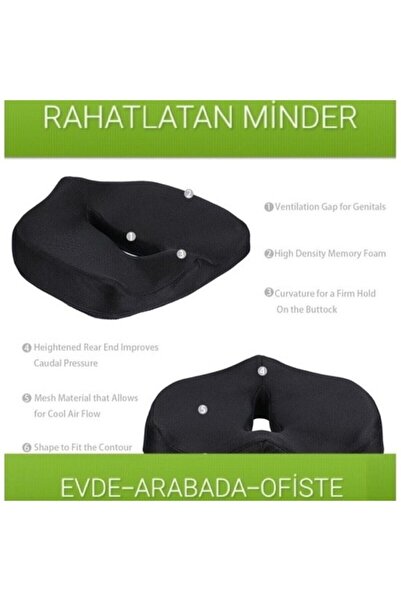 Ksburda Posture Dik Duruş Oturuş Düzenleyici Kamburluk Önleyici Basur Hemoroid Önleyici Minder