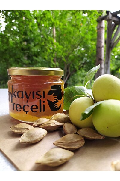 KAVANOZUM Ev Yapımı Kayısı Reçeli Katkısız Cam Kavanoz 400 gr