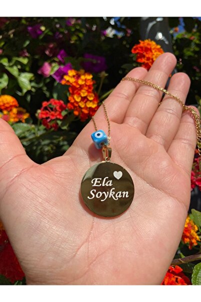 Aksesuar Çelik Plaka Isim,harf Kolye