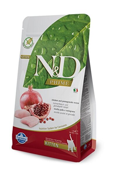 N&D Prime Tavuk Ve Narlı Yavru Kedi Maması 5 Kg