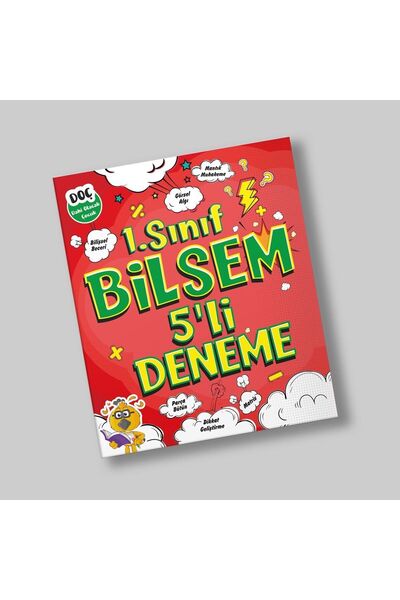 Dahi Olacak Çocuk Yayınları Bilsem 1. Sınıf 5’li Deneme