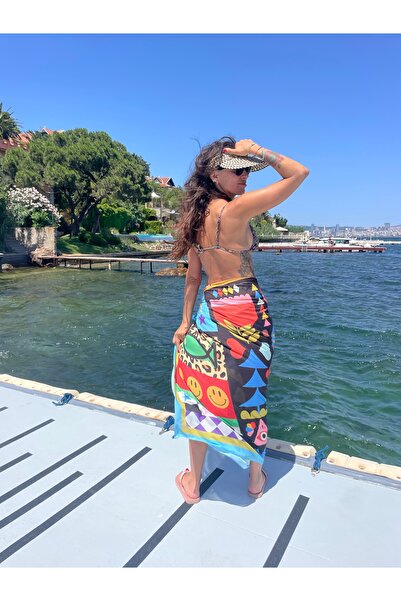 Olima Tile Art Betina Ss24 Pareo 140x140 Cm