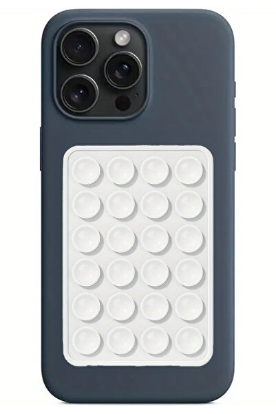 WANNA PROTECT Silikon Vakumlu Telefon Tutucu, Cep Telefonu için Silikon Yapış...