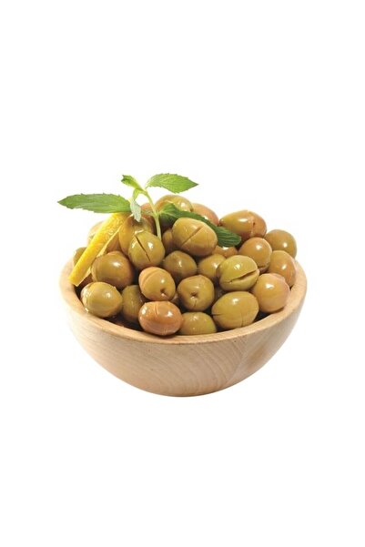 Yöre İşlem Görmüş Salamura Kırma Yeşil Zeytin (101-120/6XL) 2 Kg
