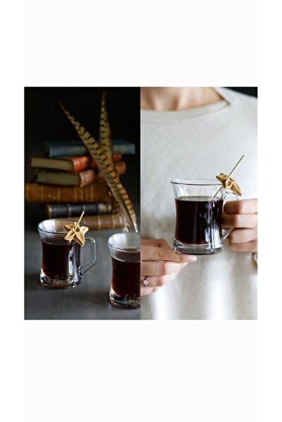 ÇEÇEN HOME ( 6'lı )lav Kulplu Cam Bardak Zen Plus 225 Cc