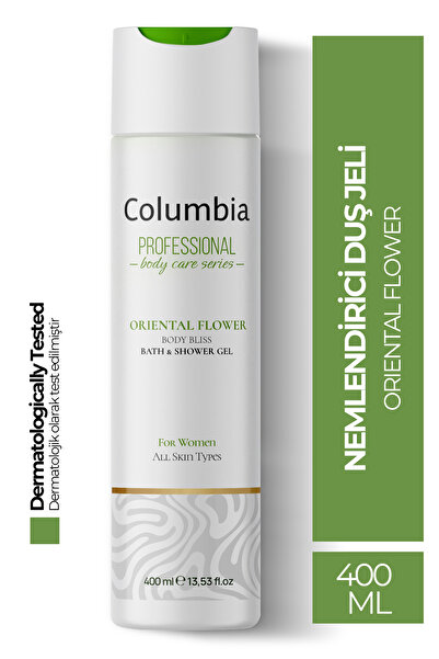 Columbia Oriental Flower Nemlendirici Ve Besleyici Mistik Kokulu Duş Jeli 400 ml