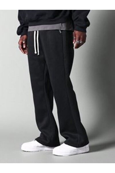 FİTGO Ανδρική μαύρη φόρμα