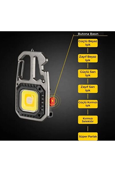 EMİN ENSAR HOME Mini El Feneri Çok Amaçlı