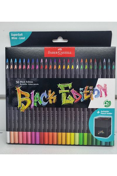 Faber Castell Dry Paint Black Edition 50 Colors