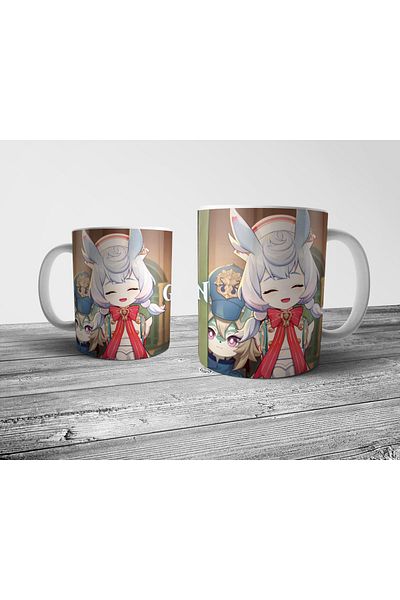 Pixxa Genshin Impact Sigewinne - Mug Cup Model 3