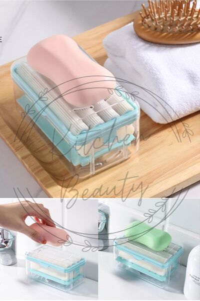 Kitchen Beauty Çok Fonksiyonlu Hazneli Sabunluk Hızlı Köpüren Rulo Tipi Kıyaf...