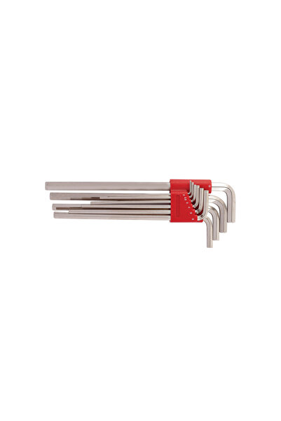 İzeltaş Izeltaş Allen Key Set Six Corner Long Size 12 Pieces