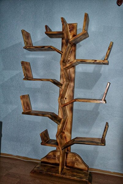 HİKİOE Hikio Ert Model Ayaklı Ağaç Kitaplık