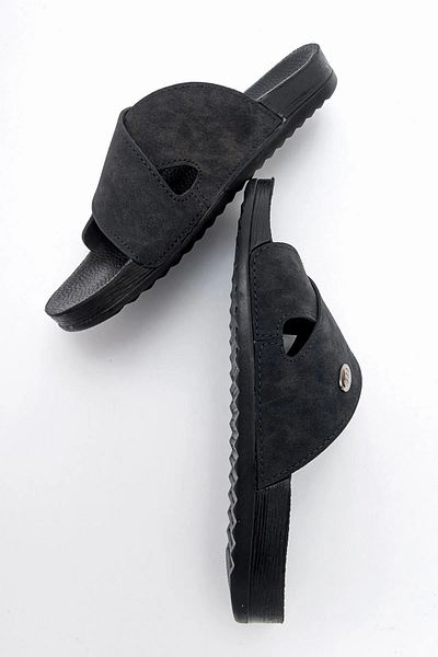 ALTUVATEKS Men's Cross Slippers - Comfort Sole, 100% Antibacterial, for Beach and Daily Use